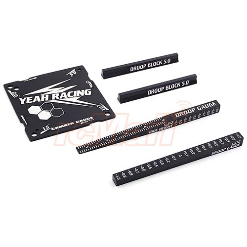 Amazon.com: Yeah Racing Aluminum Chassis Set Up Tool Kit for